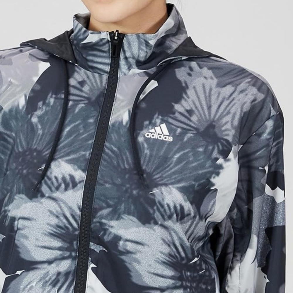 Adidas Allover Print Woven Jacket - Picture 2 of 9